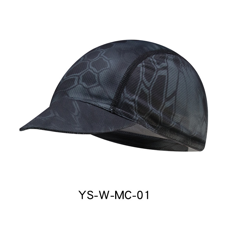 Cubierta de tapa de equitación transfronteriza Tapa de protección solar transpirable gorra deportiva poliéster absorbente de sudor sombrero para el sol cubierta de la bicicleta tapa del pañuelo