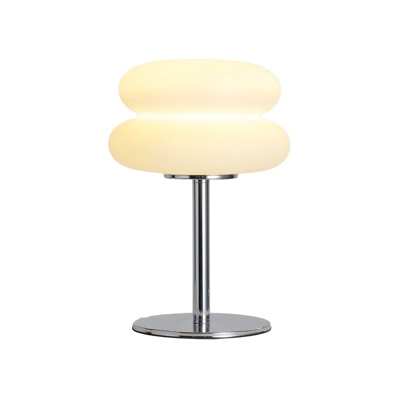 Table Lamp Modern Creative Bedside Lamp, PC Lampshade, Soft Warm Night Light