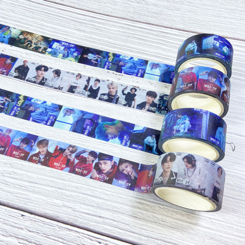 Stray Kids and Papertape New Album《NOEASY》Merchandise Stationery Notebook Sticker