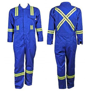Pure Cotton Fire Retardant Coveralls Overalls Custom Factory Production of Flame Retardant Coveralls