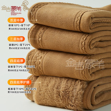 特厚驼绒棉裤男款护腰膝保暖裤加绒女打底东北加厚老年人棉裤冬季