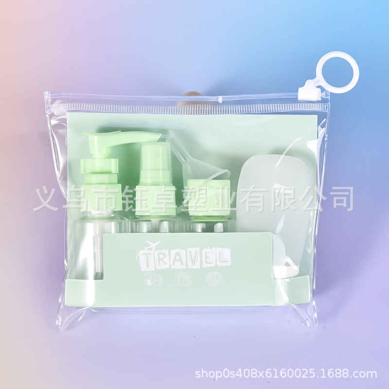 Botella de transporte de viajes, botella de pulverización, botella de pulverización de cosméticos, botella de pulverización de viajes, botella de compresión, embalaje de emulsión