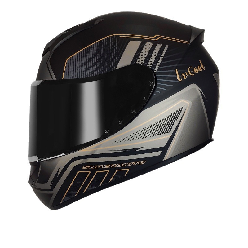 3C certificado casco de motocicleta estándar nacional DOT locomotora casco completo Four Seasons coche eléctrico fábrica de casco comercio exterior transfronterizo