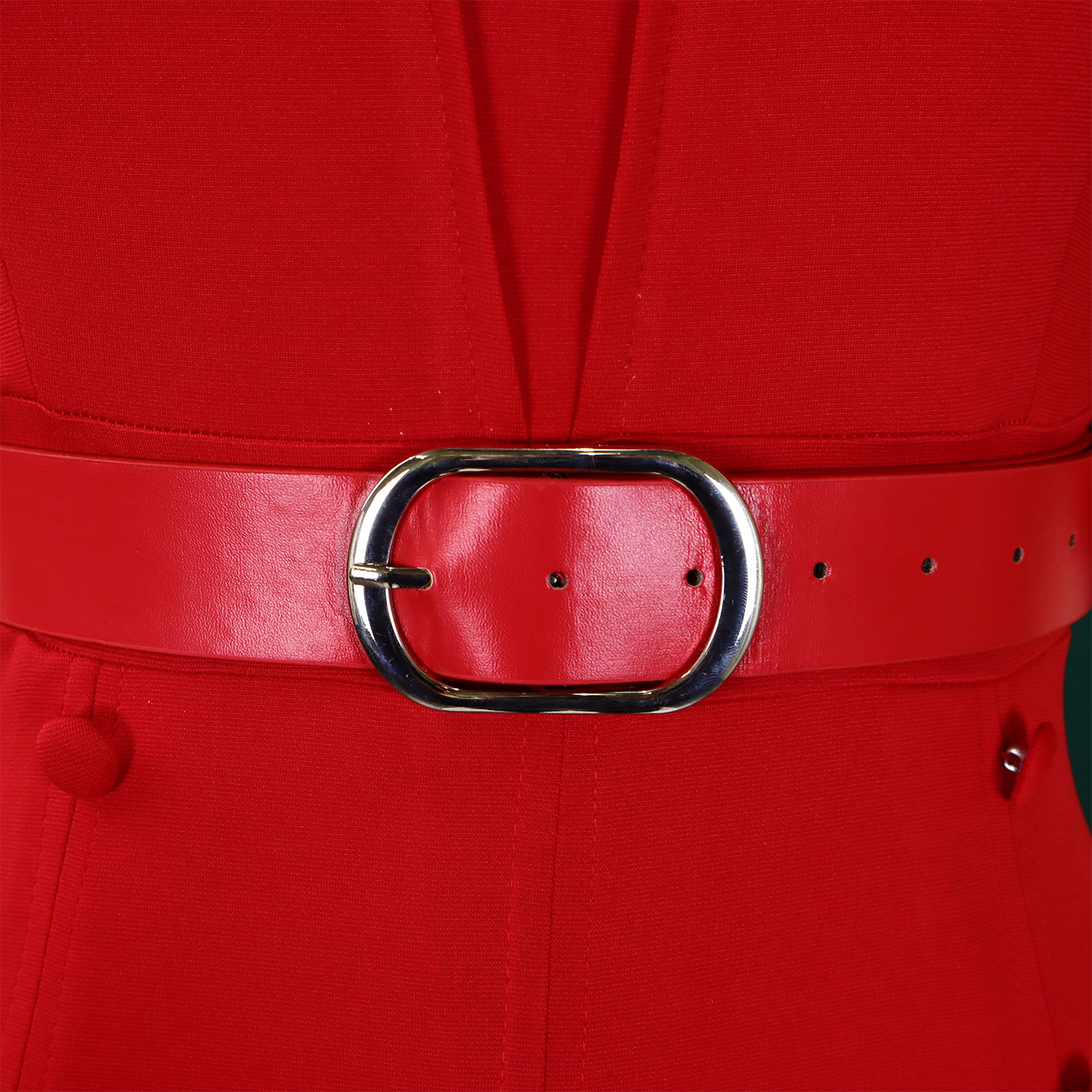 Wholesale Women's Elegant Style Temperament Commuter Belt Solid Color Daily Round Neck Pullovers Half Sleeve A- Line Skirt display picture 21