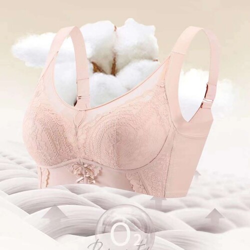 Luxurious adjustable underwear, large breasts appear small, five-breasted adjustable underwear, anti-sagging, secondary breasts, full cup women