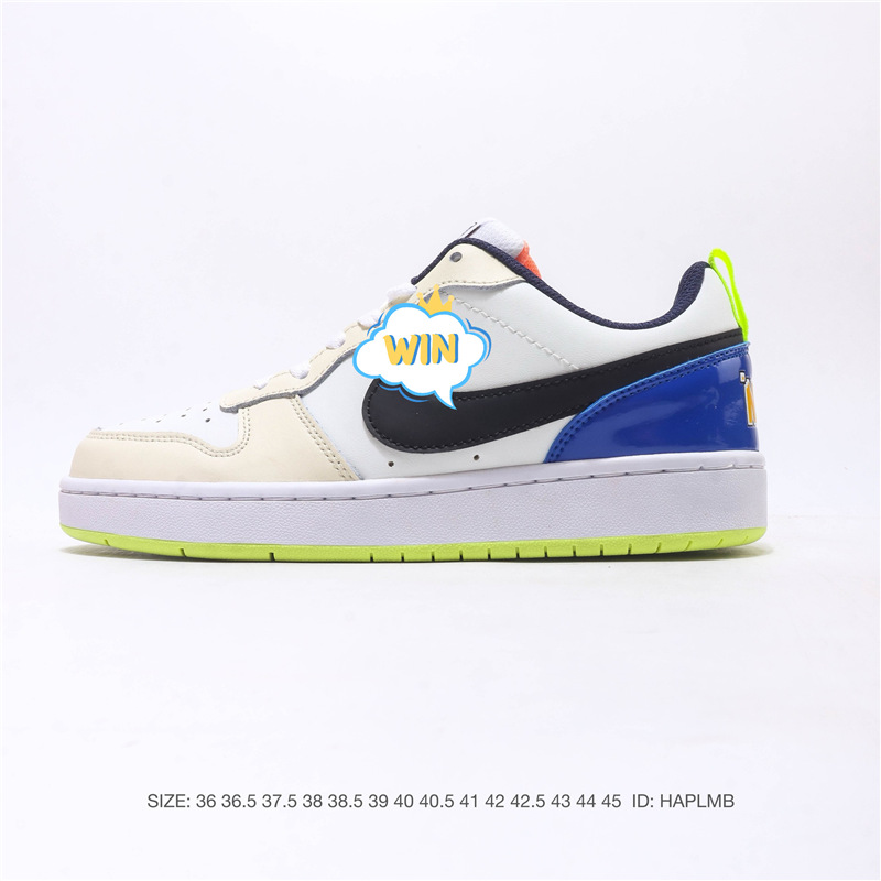 Putian Shoes NK Men's and Women's Sports Shoes COURT BOROUGH LOW Low-Top Sneakers Casual Athletic Shoes