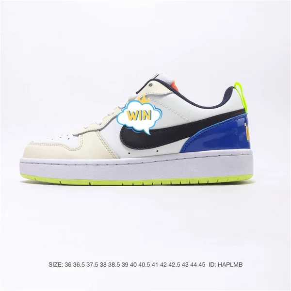 Putian Shoes NK Men's and Women's Sports Shoes COURT BOROUGH LOW Low-Top Sneakers Casual Athletic Shoes