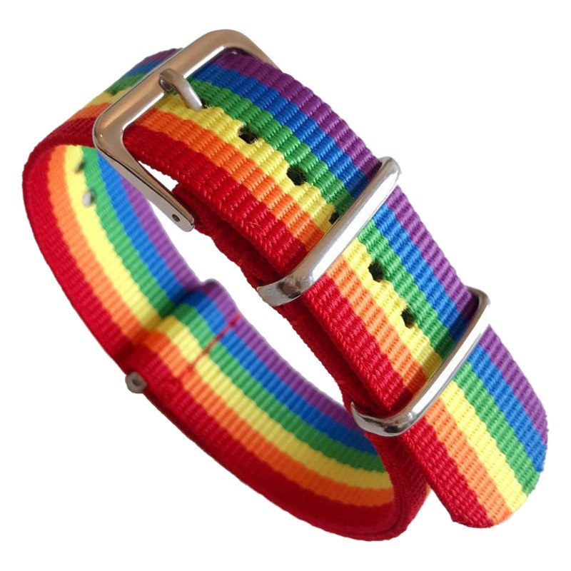 Corea del Sur ins estilo elegante chica corazón Arco Iris pulsera chica suave fresco pareja estudiante pulsera novias pulsera regalo