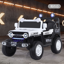 电动车吉普四轮可坐人玩具车男女孩周岁礼物汽车加宽轮胎双驱动