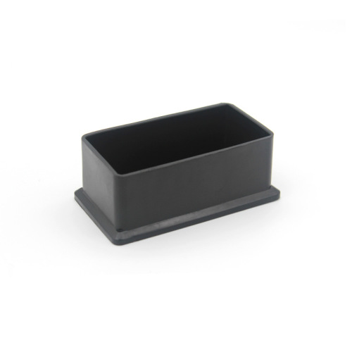 40*80 square rectangular pipe plug PVC soft rubber outer casing furniture table and chair leg protection anti-slip outer casing plastic outer casing