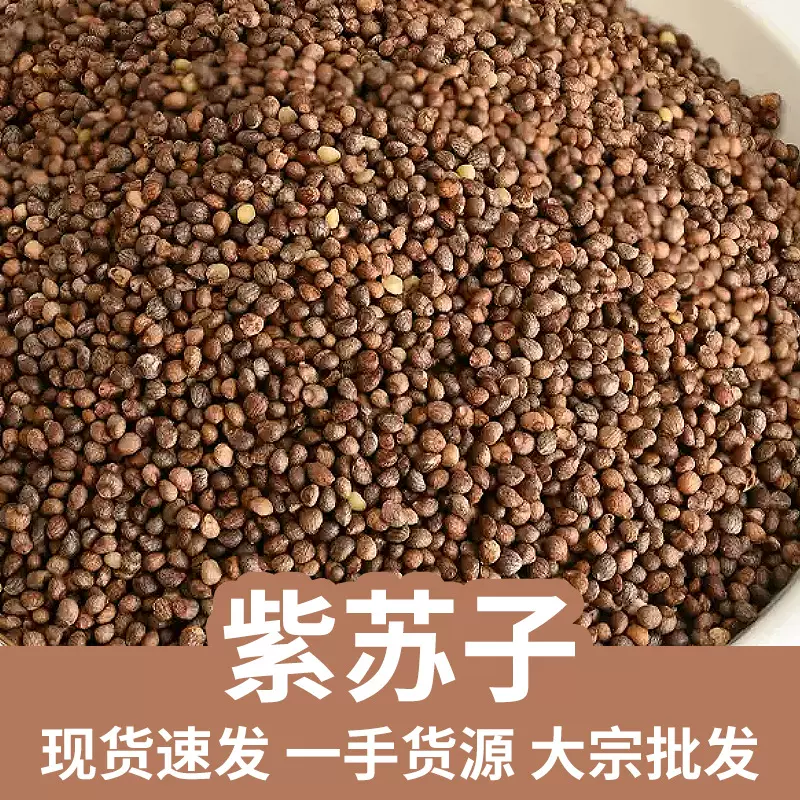 紫苏子500g紫苏籽紫苏苏籽苏麻食用紫苏子大全现货批发