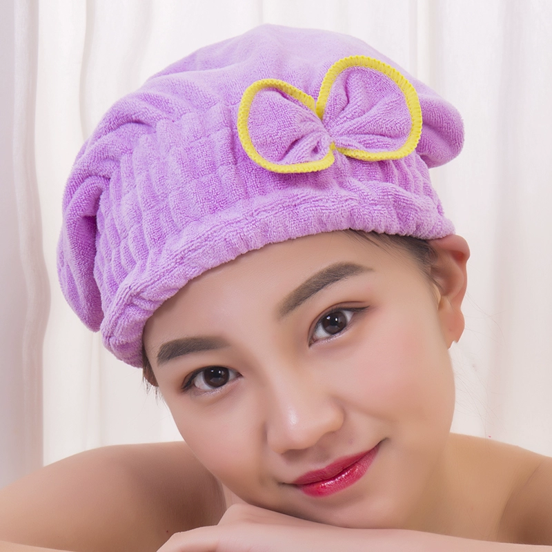 Dry hair towel, children's quick dry shower cap, increased thickness, water absorbent