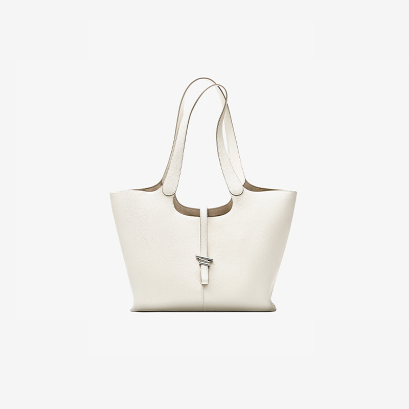 2026 Spring/Summer New Wind Bell Tote Bag For Women, Large Capacity Commuter Shoulder Bag, Market Bag, Fashionable Underarm Bucket Bag - Thumbnail 4