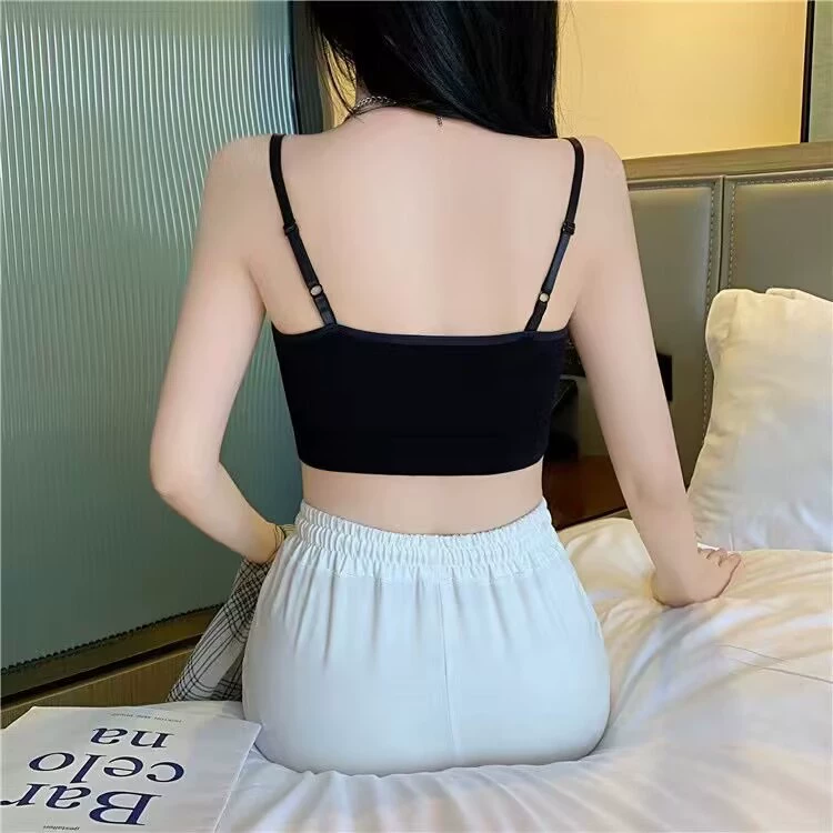 Бюстгальтер без косточек tube top, вкладыши, бесшовный удлинённый, one size