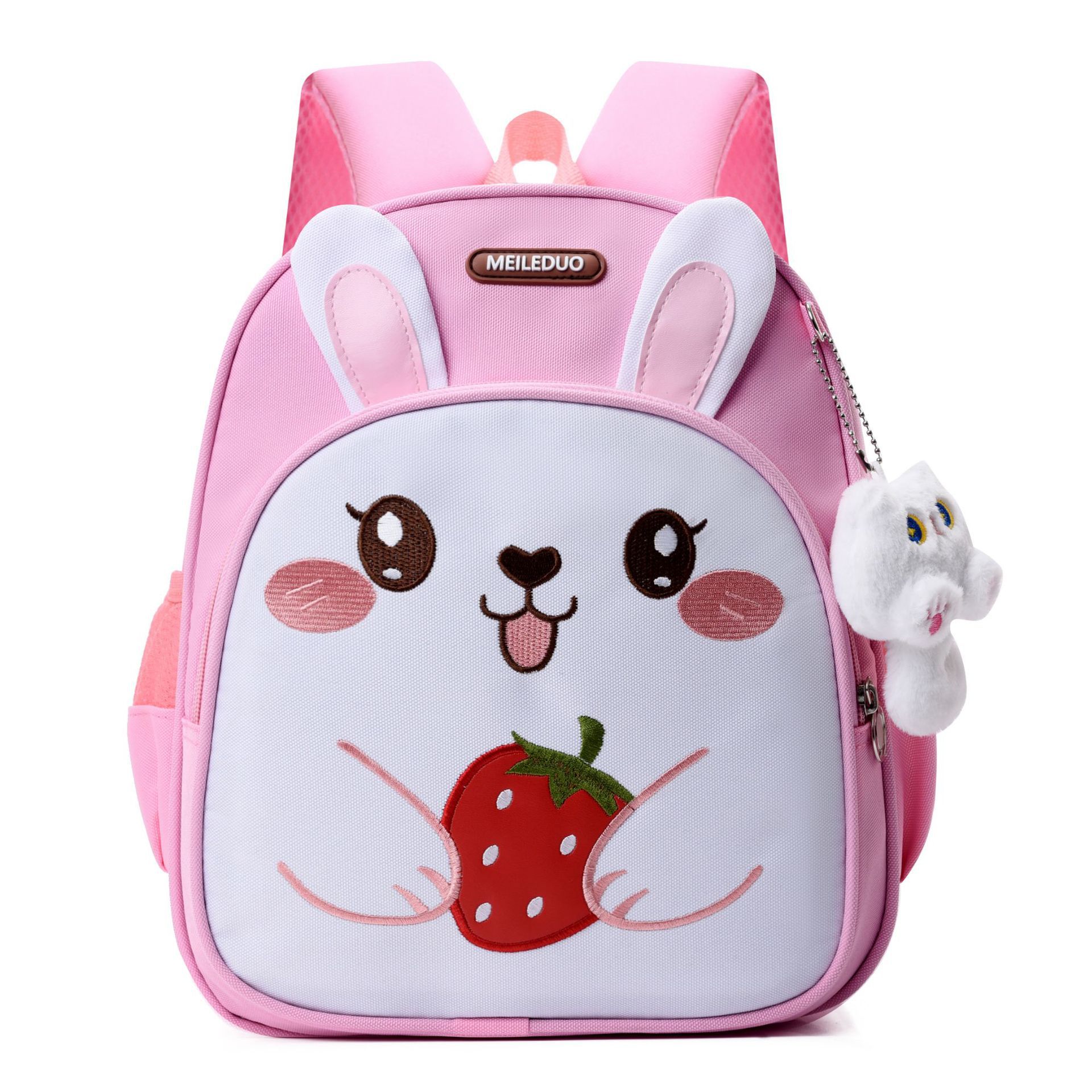 Nuevo niño niñas jardín de infantes mochila de ingeniería coche anti-perdida mochila de hombro mochila encantadora