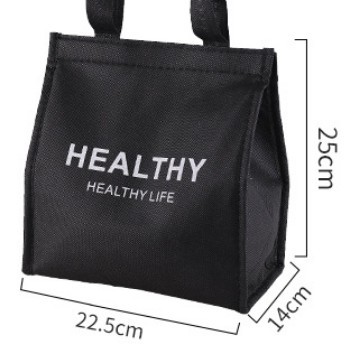 검은 단열 가방 (단일 비트)