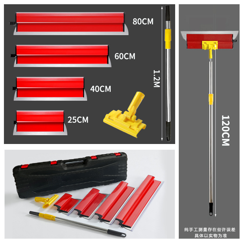 15cm-120cm raspador de masilla niveladora de acero inoxidable lote de masilla raspadora de polvo para limpiar la pared