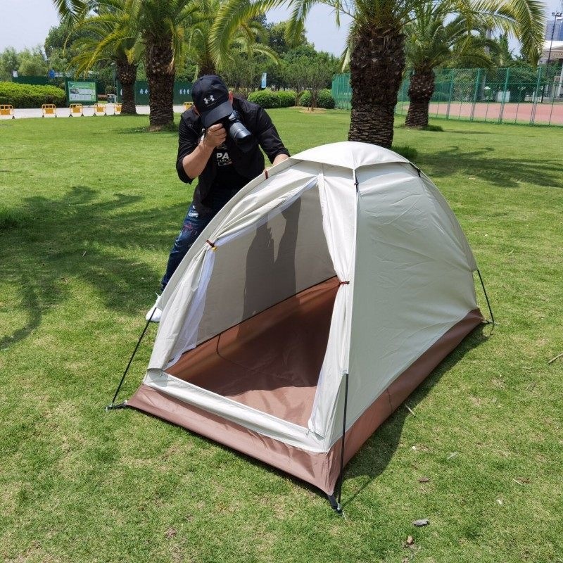 Outdoor Camping Rainproof and Sunproof Single-Person Travel Tent for Children and Home Use, Portable Mesh Fishing Tent