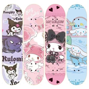 Skateboard Girls Kidsren's Flash Anti-Fall Professional Beginner Adult Teenager Girls Boys 6-18 Years Old Four Wheels
