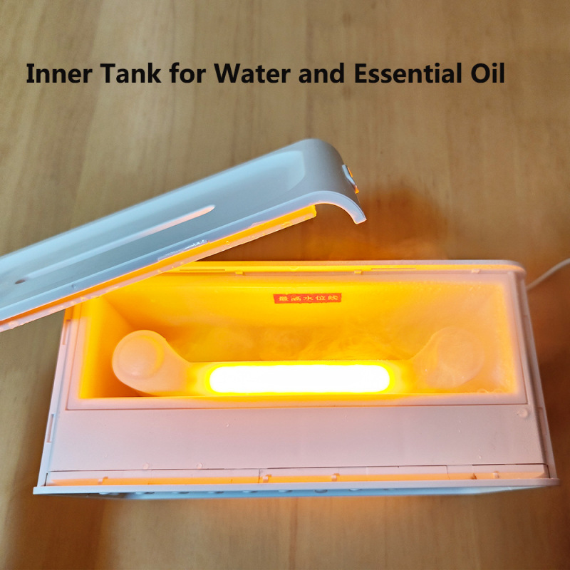越境フレーム加湿器 ホワイトノイズ睡眠器 アロマ加湿器 ホワイトノイズスピーカー|undefined