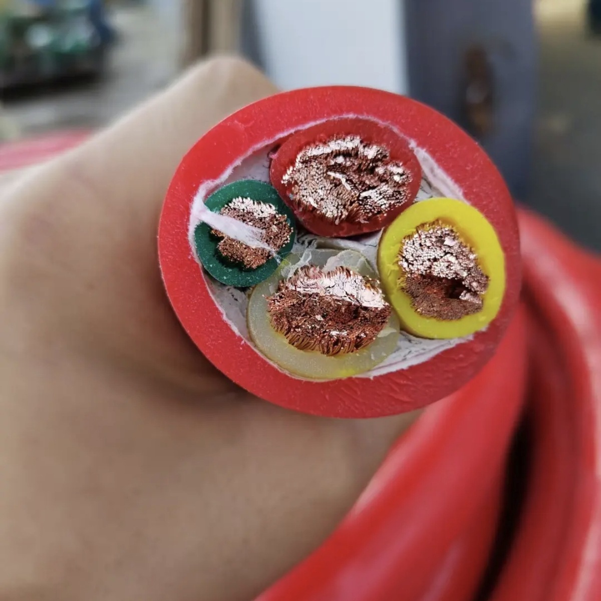 GTLEFRP阻燃耐火电缆 隧道施工卷扬机线 单芯 铜