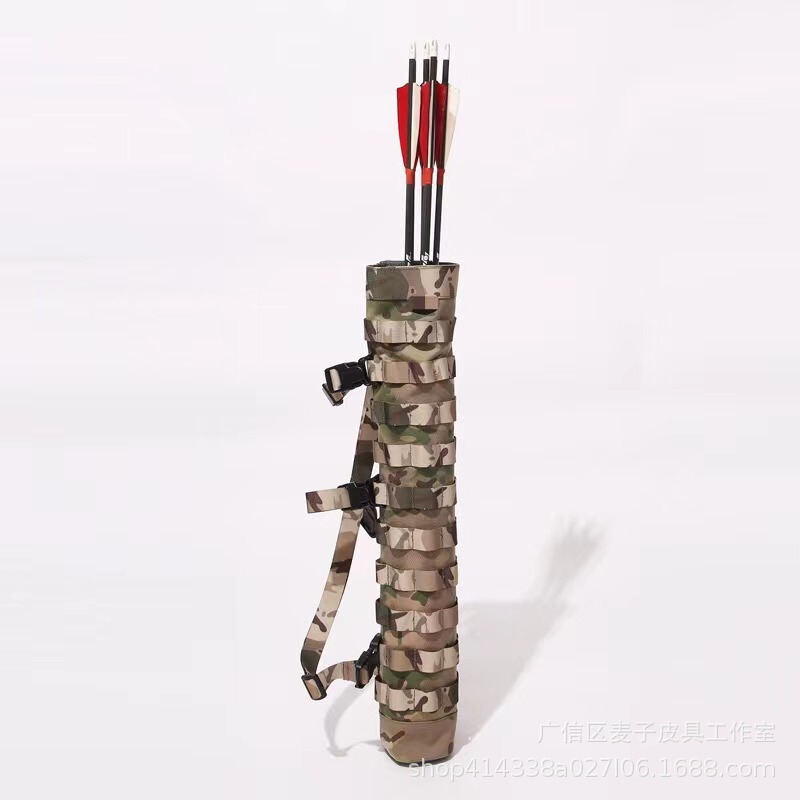 Cross-Border Multifunctional Tactical Arrow Quiver, Traditional Bow Quiver, Bow Bag, Can Be Carried on the Back or Waist, Outdoor Supplies