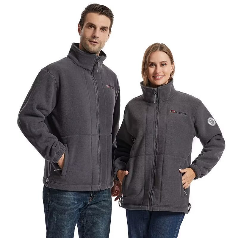Cross-Border European Size Fleece-Lined Thickened Jacket for Men, Versatile Design, Fleece Jacket for Men, Lamb Fleece Jacket for Men Cross-Border European Size Fleece-Lined Thickened Jacket for Men, Versatile Design, Fleece Jacket for Men, Lamb Fleece Jacket for Men