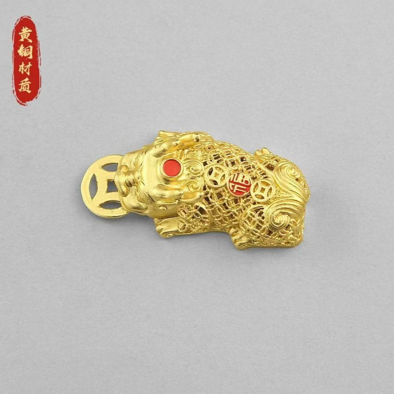 出入平安钥匙扣挂件合金配件挂饰工汽车钥匙链饰品招财进宝摆件|undefined