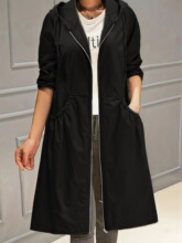 L 53271 Hooded Long Trench Coat ��ñ���� ����ѷ�羳ŷ��