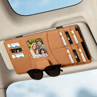 Glasses Holder Car Storage Card — Car Glasses Clip/Bill Clip
