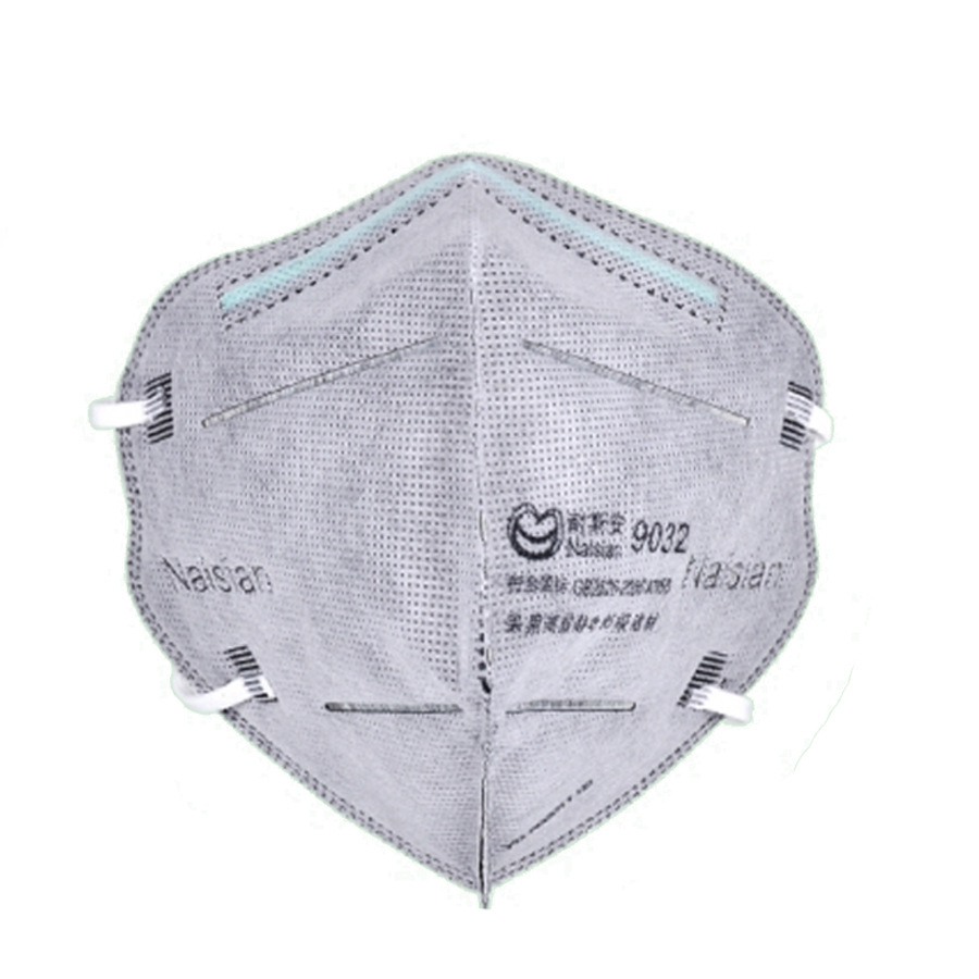 耐斯安口罩9032防尘口罩KN95防雾霾工业灰尘粉尘装修打磨防护口罩