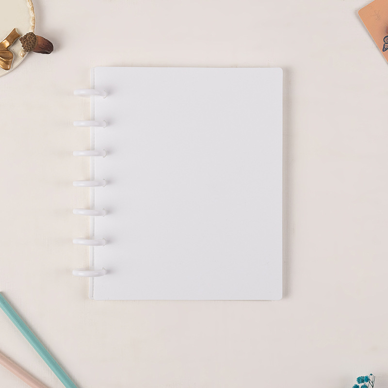 버섯 버클 [흰색] 20페이지/카드 슬롯 80개