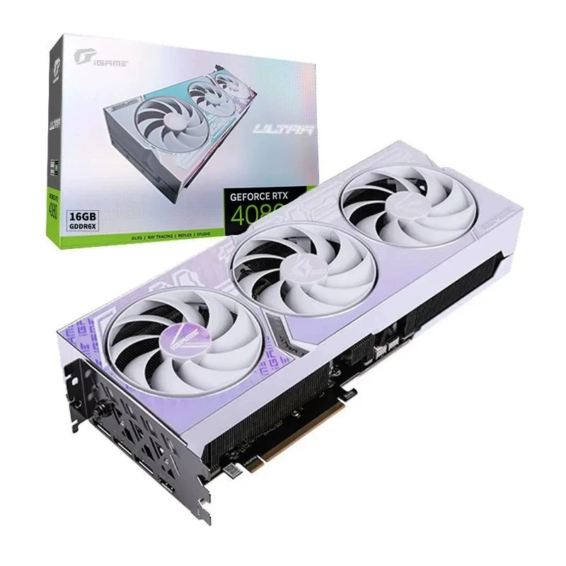 Новый продукт Igame GeForce RTX4080 Ultra W OC GDDR6X видеорендеринг игровая видеокарта