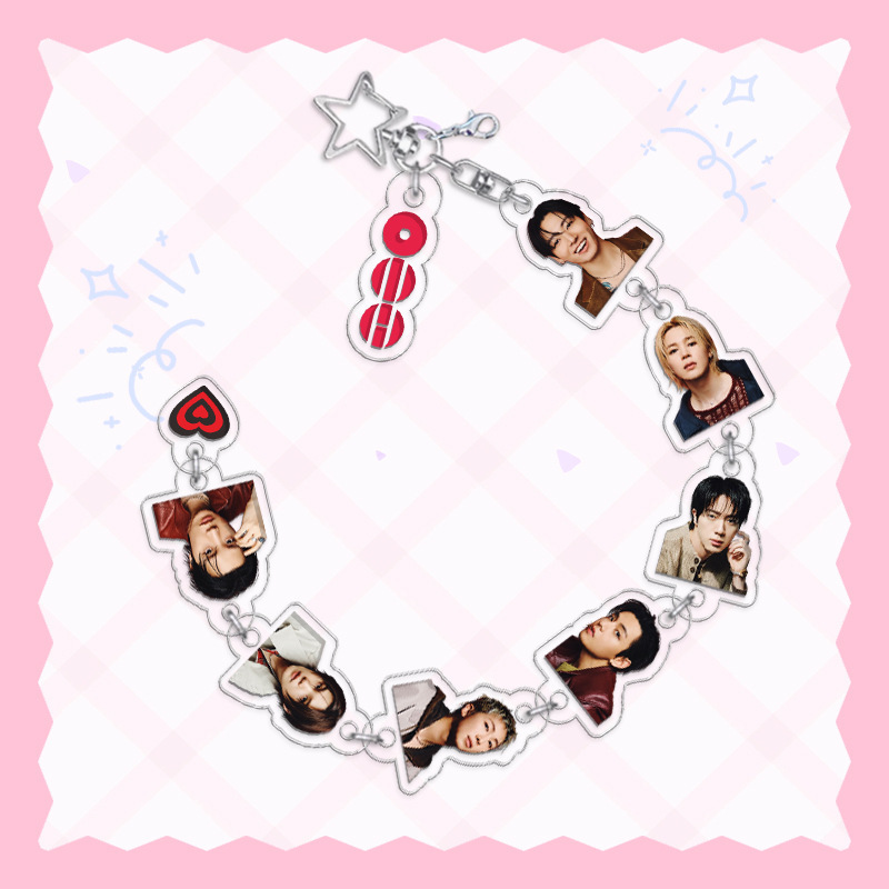 Bts Album Merchandise Acrylic Keychain Suga Jin Rm Jimin V Celebrity Pendant