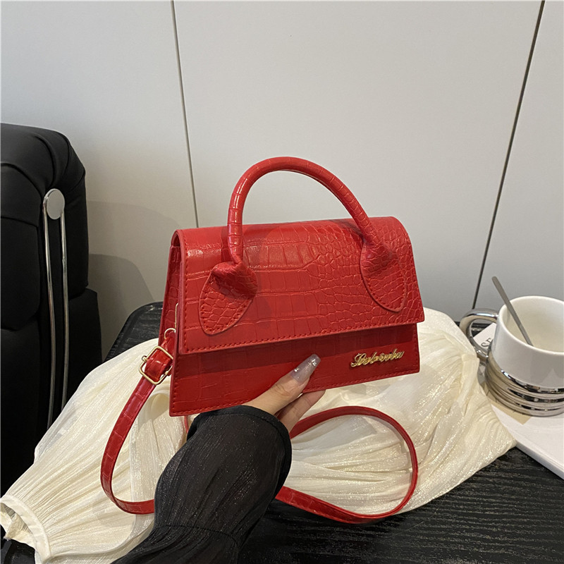 Women's Small Square Shoulder Bag Elegant French Style Crossbody_voghion.com
