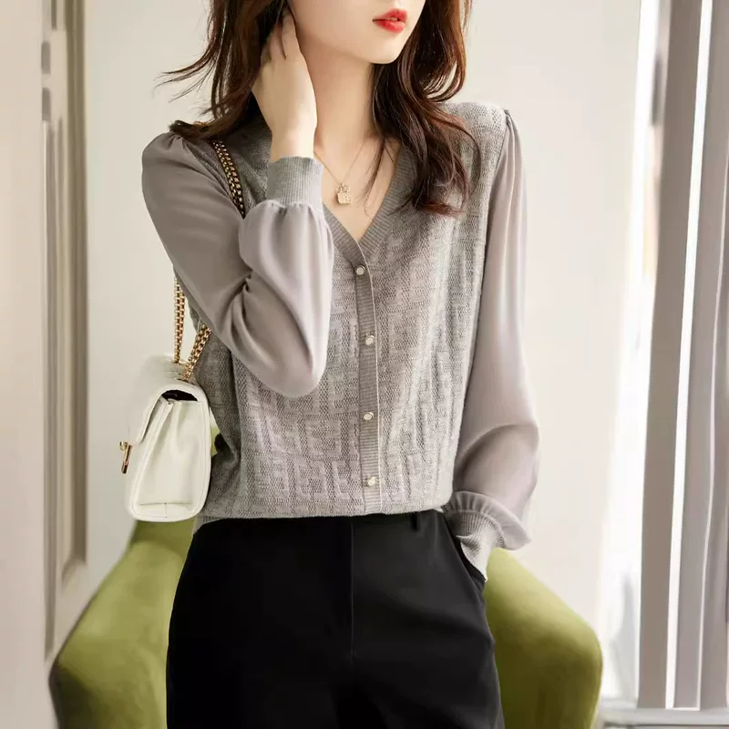 (Cross-border trading), knitted autumn thin sweater