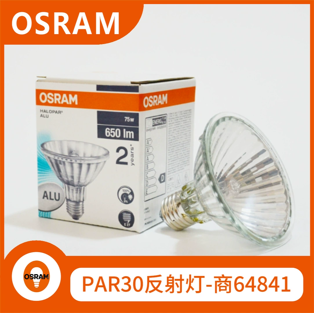 Люминесцентная лампа OSRAM PAR30 отражающая чашка 64841 FL 75W 230V E27 галогенная лампа