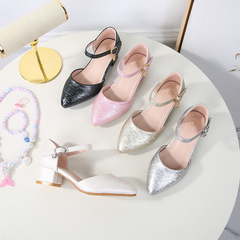 2026 New In-Stock Korean-Style Little Girl Performance Princess Shoes, High-Heeled Children's Sandals 2026 New In-Stock Korean-Style Little Girl Performance Princess Shoes, High-Heeled Children's Sandals