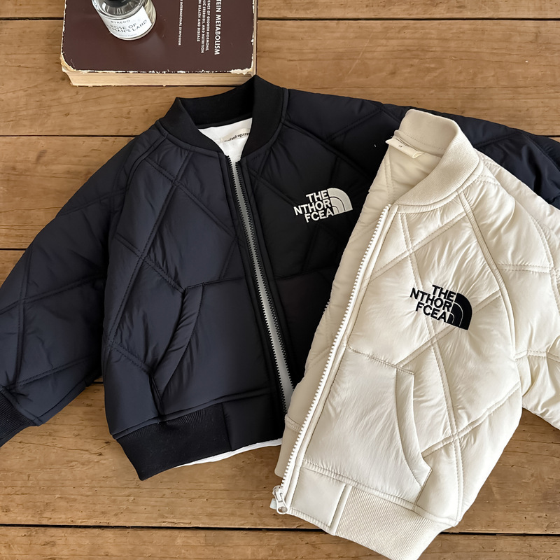 儿童棉服外套2025秋冬儿童棉服男童夹棉潮牌外套宝宝洋气保暖棉服|undefined