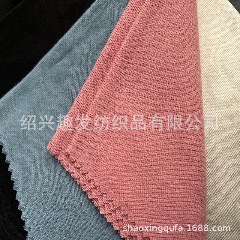 全棉强捻纱针织罗纹 全棉强捻罗纹布 全棉加强罗纹布 针织强捻布