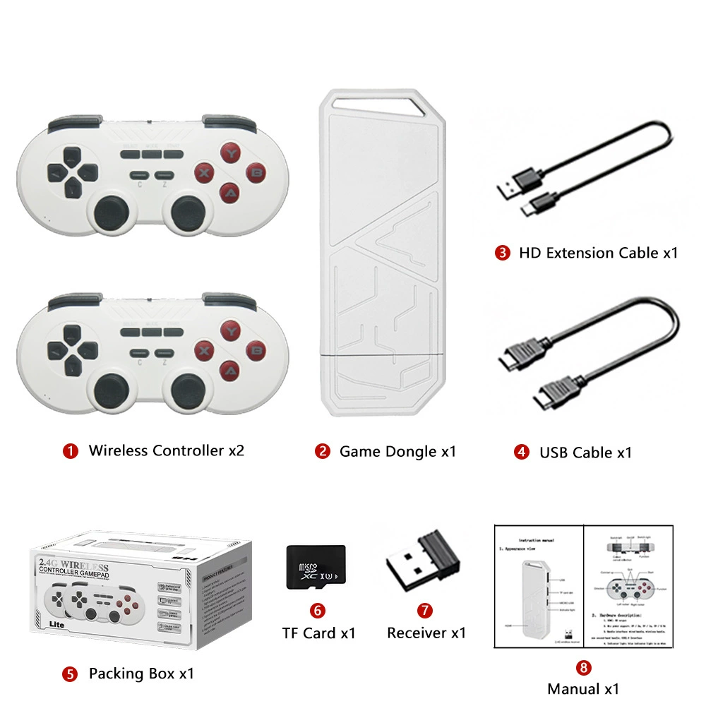 Game console for home use, wireless handle, (Cross-border trading), new collection, 4G