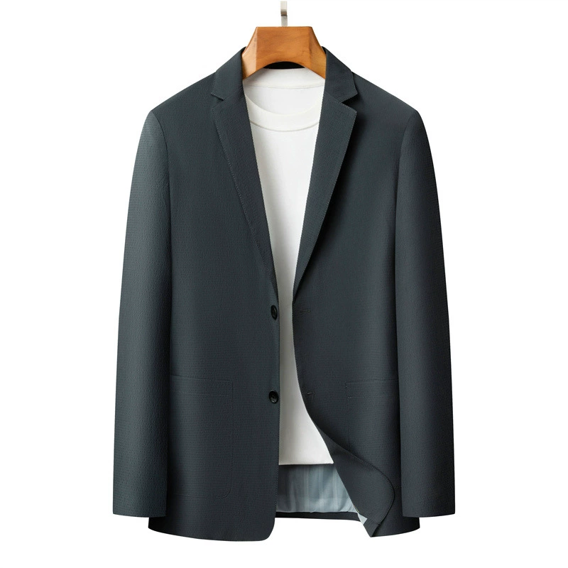 Autumn thin suit for leisure, colored jacket, slim fit