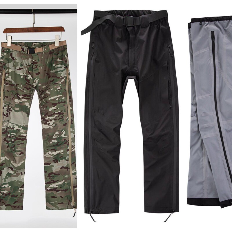 Hardshell Waterproof and Breathable Pants with Three-Layer Laminated Side Zippers, Similar to Taizhou Niaoping, with Full and Half Zippers Hardshell Waterproof and Breathable Pants with Three-Layer Laminated Side Zippers, Similar to Taizhou Niaoping, with Full and Half Zippers