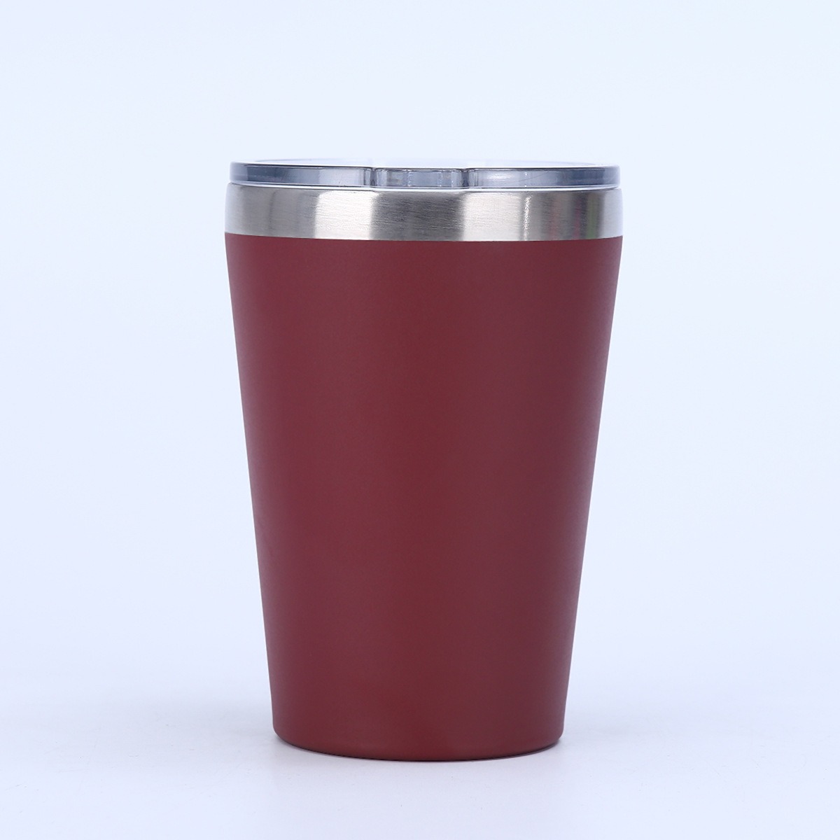 Transfronterizo simple taza de automóvil de 12oz 304 taza de acero inoxidable de doble capa vacío taza portátil logo personalizado