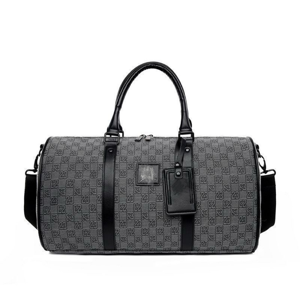 Jacquard high version-travel dark night gray