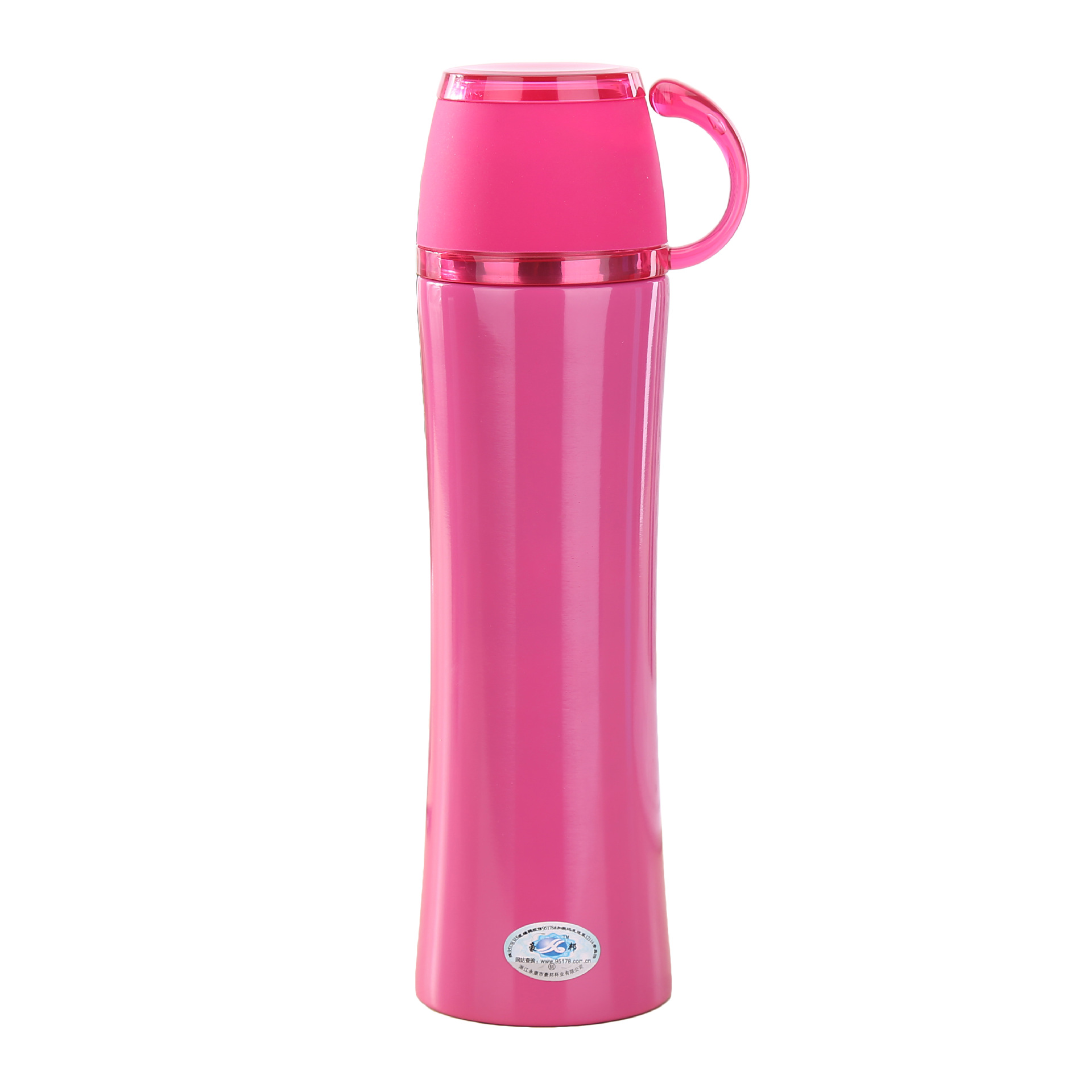 Haobang 2021 nueva taza de vacío de acero inoxidable taza de acompañamiento creativo taza de agua rebote taza recta taza pareja taza