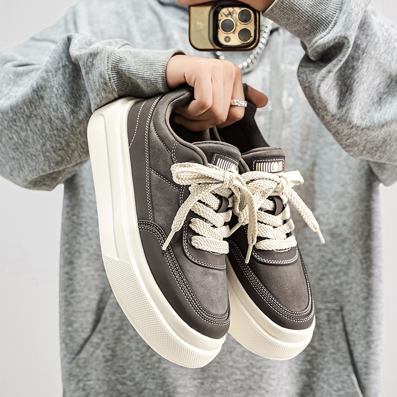 2026 New Korean Style Minimalist Men's Casual Sneakers with Breathable Interior, Trendy Soft Sole, Ultra-Light and Comfortable Men's Shoes 2026 New Korean Style Minimalist Men's Casual Sneakers with Breathable Interior, Trendy Soft Sole, Ultra-Light and Comfortable Men's Shoes