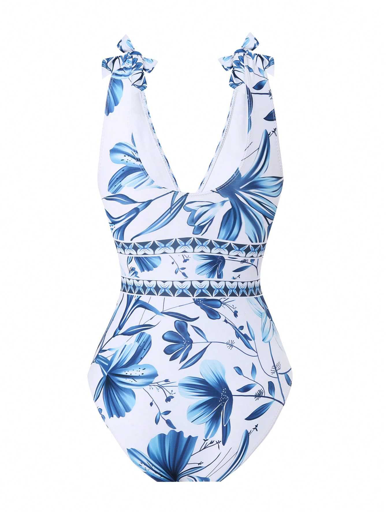 ethnic style one-piece swimsuit women