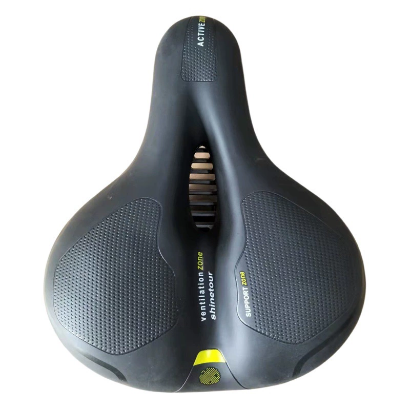 Седло для электрического велосипеда для горного велосипеда с легкой подушкой, утолщенное расширенное сиденье, удобное мягкое седло для езды