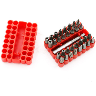 33Pcs Solid Hollow Bit Combination Set Wind Batch Electric Screwdriver Special-Shaped Screwdriver Head Screwdriver Tool